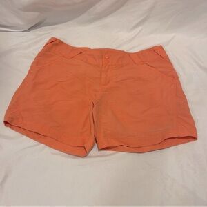 Columbia PFG Omni-Shield Women’s Shorts Size Medium Orange/Coral